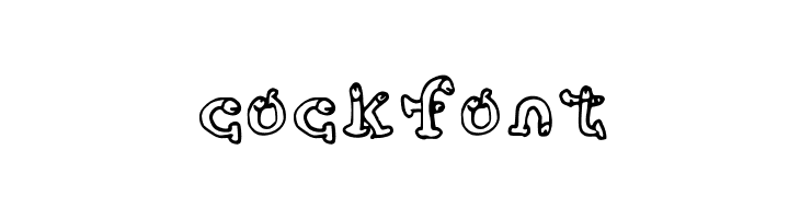 cockfont  Frei Schriftart Herunterladen