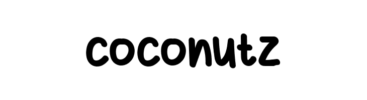 coconutz  免费字体下载
