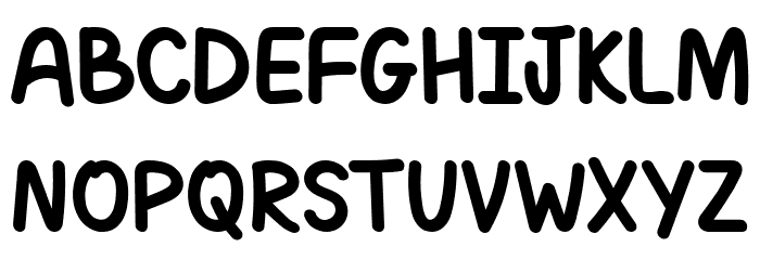 coconutz Font UPPERCASE