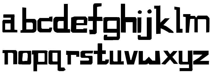 cocosfritos Font LOWERCASE