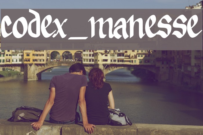 codex_manesse Font examples