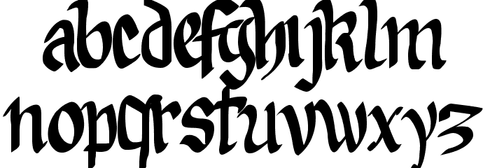 codex_manesse Font LOWERCASE
