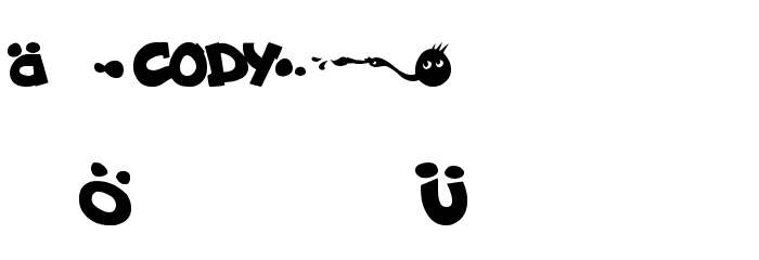 codygraff Font LOWERCASE