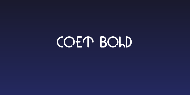 coet bold Social Header