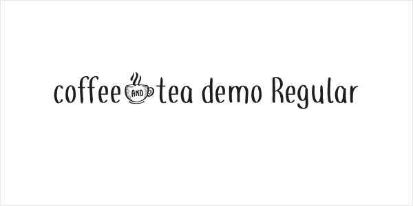 coffee+tea demo Regular Logo