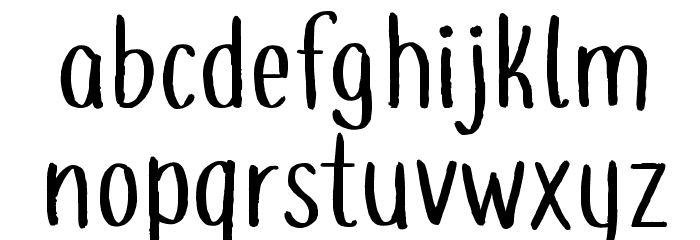 coffee+tea demo Regular Font LOWERCASE