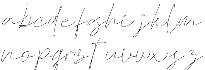 coffekan Regular Font LOWERCASE