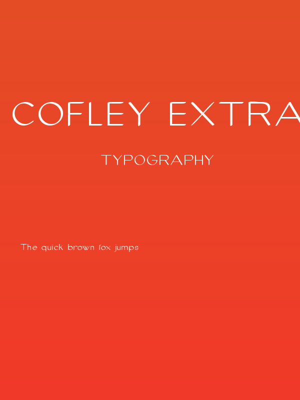 cofley extralight Poster