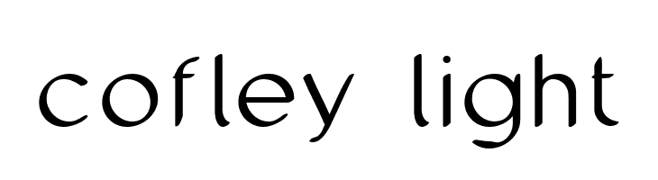 cofley light  Descarca Fonturi Gratis