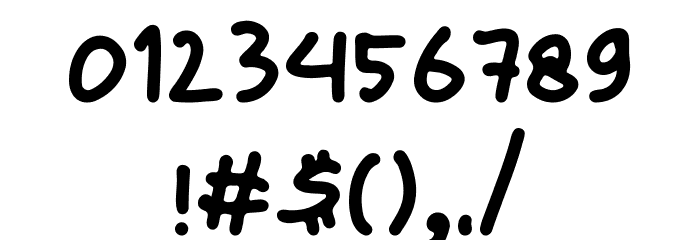 colombo sketches Font Alte caractere