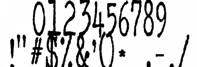 colour me purple Font OTHER CHARS