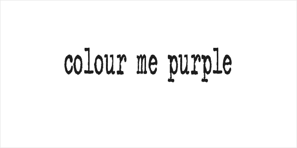 colour me purple Logo