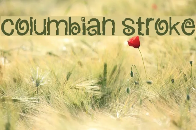 columbian stroke Example 2