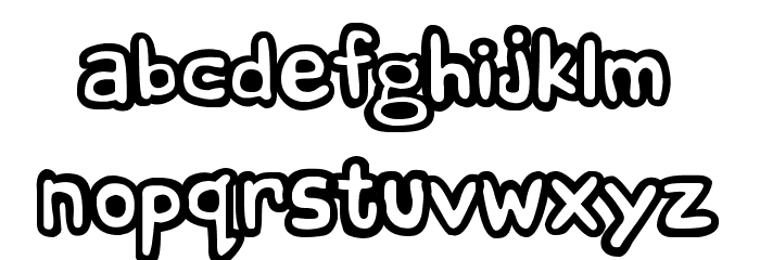comic andy Font LOWERCASE
