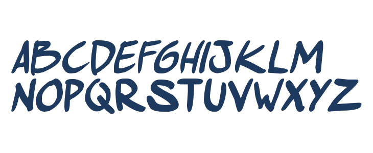 comic huslte Bold Italic Lowercase