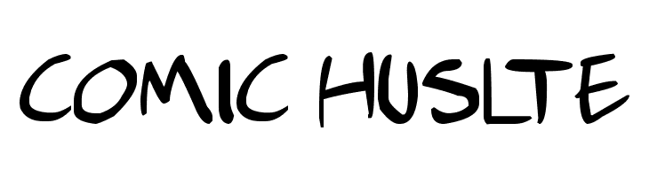 comic huslte Font