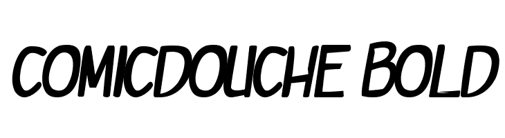 comicdouche Bold  Frei Schriftart Herunterladen