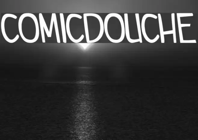 comicdouche Font examples