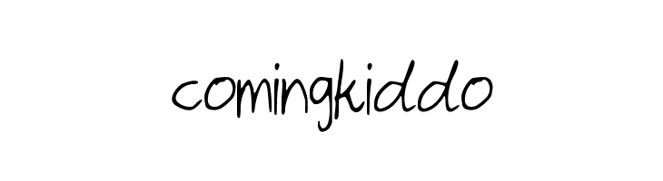 comingkiddo Font