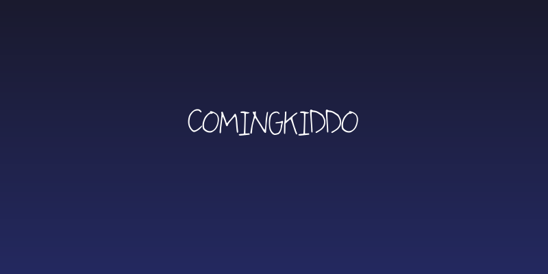comingkiddo Social Header