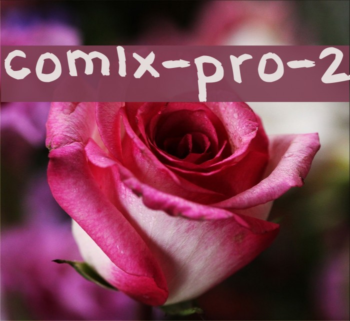 comix-pro-2 Font examples
