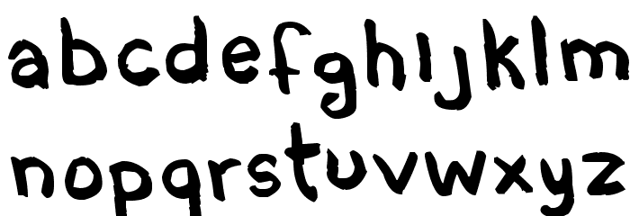 comix-pro-2 Font LOWERCASE