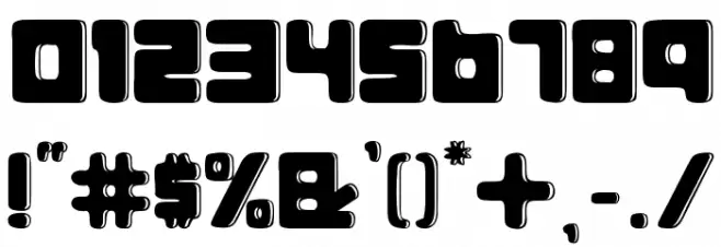 community Font OTHER CHARS