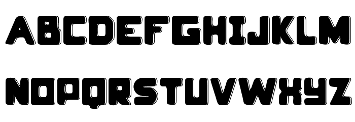 community Font LOWERCASE