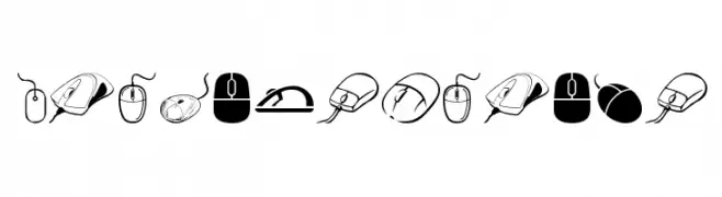 computer mouse  تنزيل الخطوط