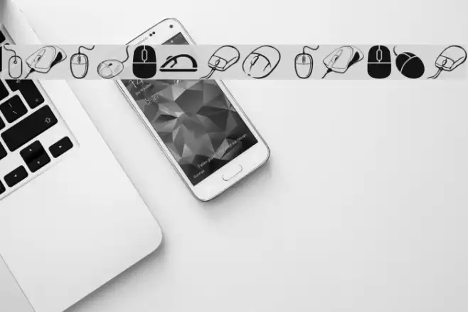 computer mouse Font examples