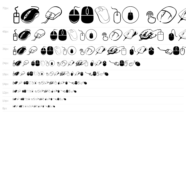 computer mouse Waterfall