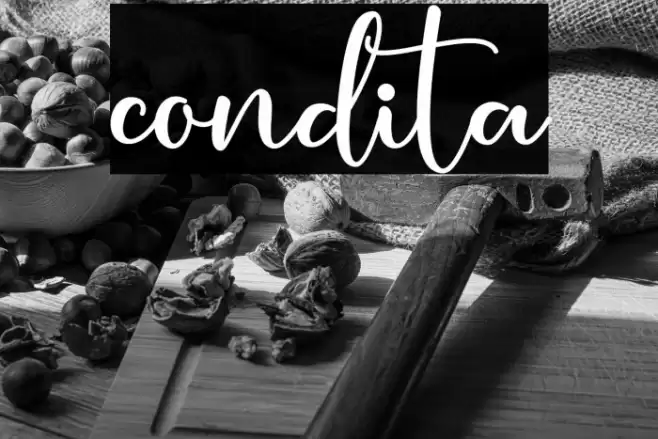 condita Font examples