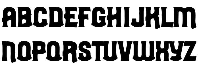 conflictive Font LOWERCASE