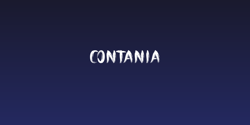 contania Social Header