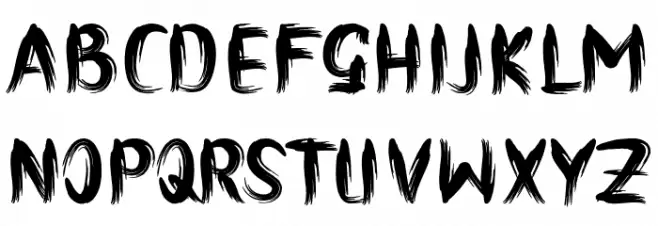 contania Font Litere mari