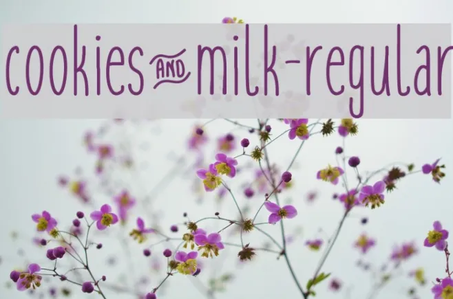 cookies&milk-regular Example 2