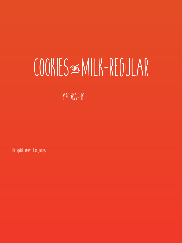 cookies&milk-regular Poster