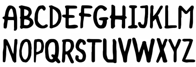 coolstory regular Schriftart Groß