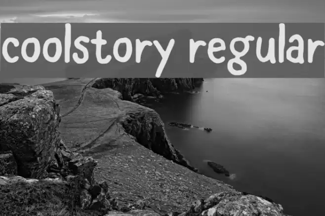 coolstory regular Font examples