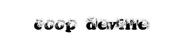 coop deville  font caratteri gratis