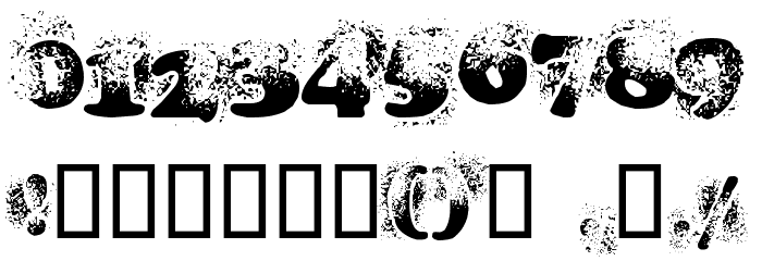 coop deville Font OTHER CHARS