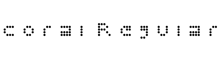 coral Regular Font