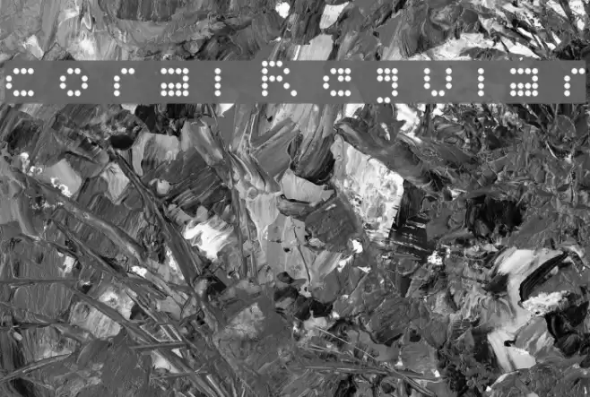 coral Regular Font examples