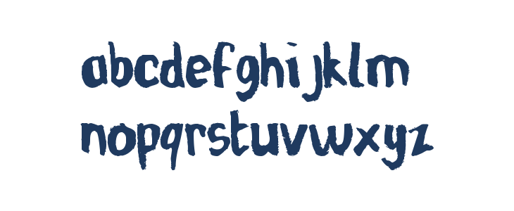 corbeau fin Lowercase