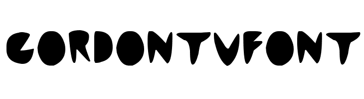 cordontvfont Font