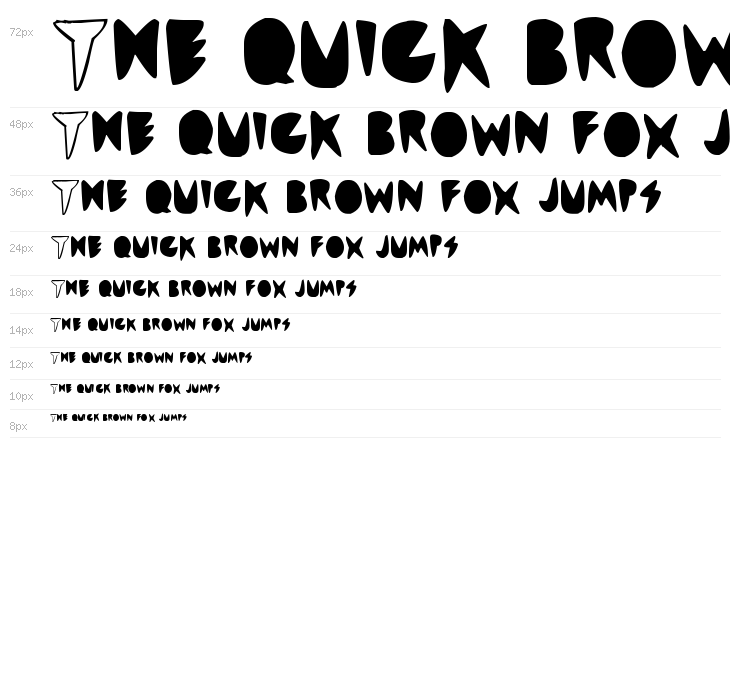 cordontvfont Waterfall