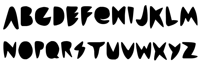 cordontvfont Font LOWERCASE