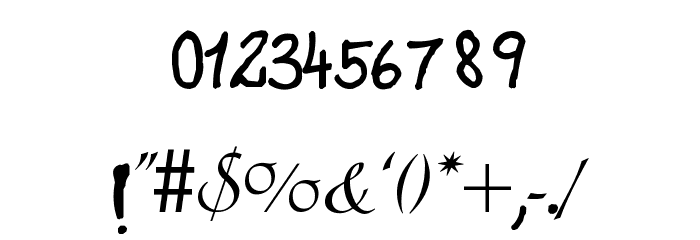 corrupt cop Font OTHER CHARS