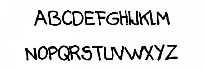 corrupt cop Schriftart Groß