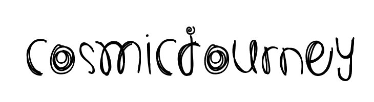 cosmicJourney Font